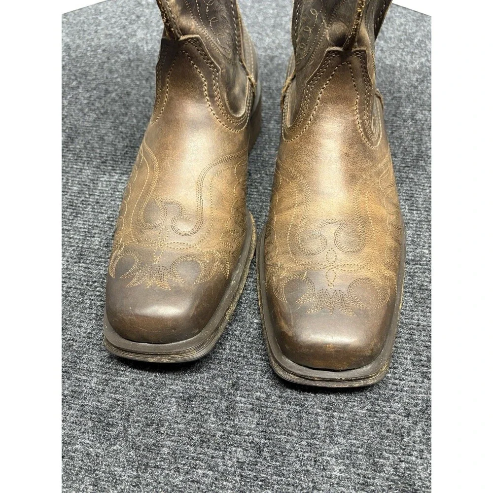 Ariat Rambler Phoenix Mens 9.5 D Boots 10010944 Wide Square Toe Distressed Brown